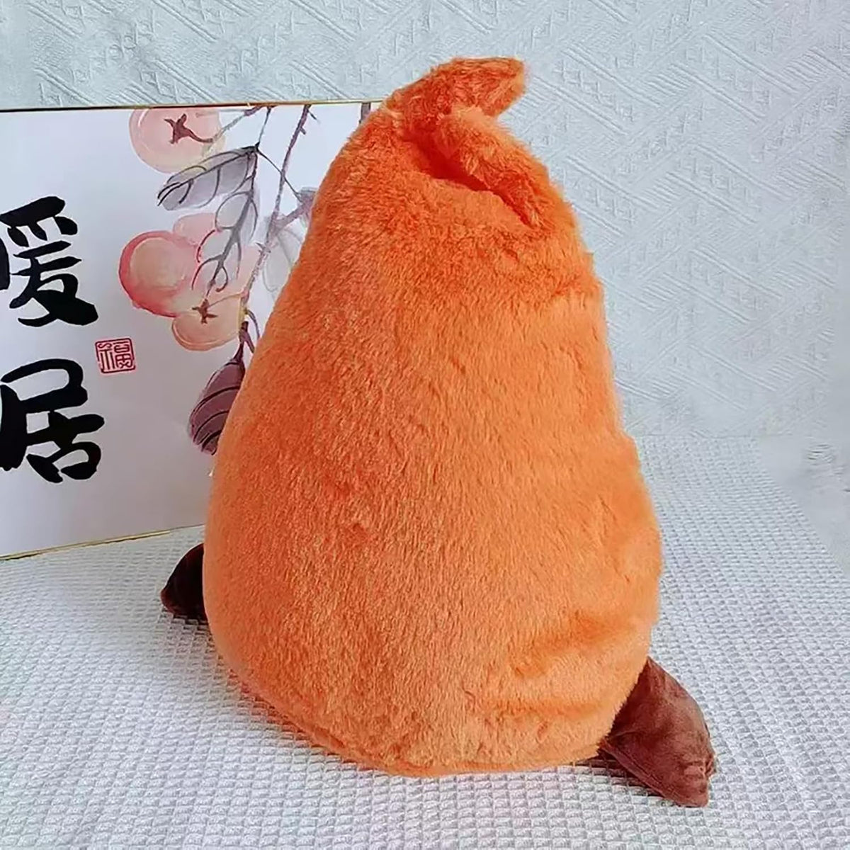 Simulation Campfire Plush Pillow, Bonfire Stuffed Plushie Toys Fake Fire Firewood Plush Pillow for Outdoor Camping Room Decor