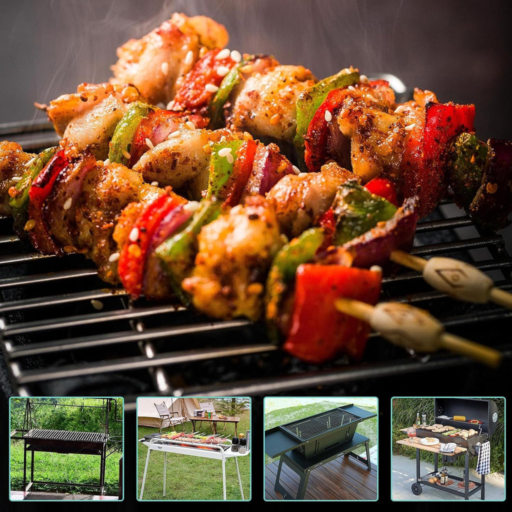 2pcs Stainless Steel Cooking Grates for Nexgrill, 17'' x 26.4''