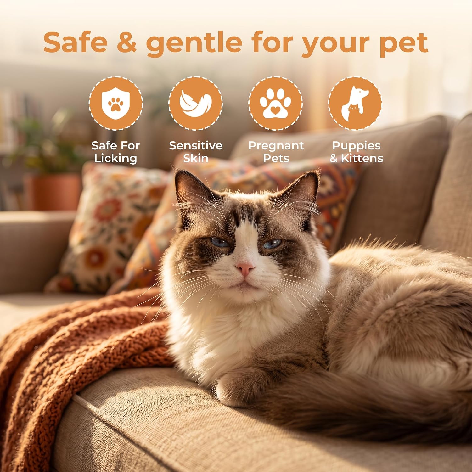 Pet Skin Care Spray Gel for Dogs & Cats, Hot Spot & Pet Wound Spray