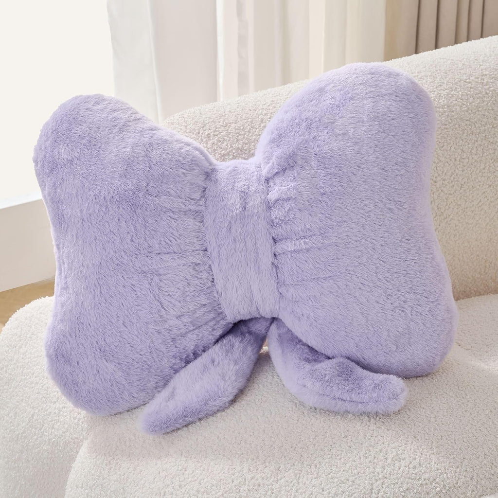 Room Decor Home Decor Bow Throw Pillows Decorative Pillows,Coffee 10*8inch
