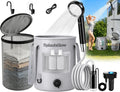 Upgraded Portable Camping Shower, Electric Camping Shower with 25L Bucket