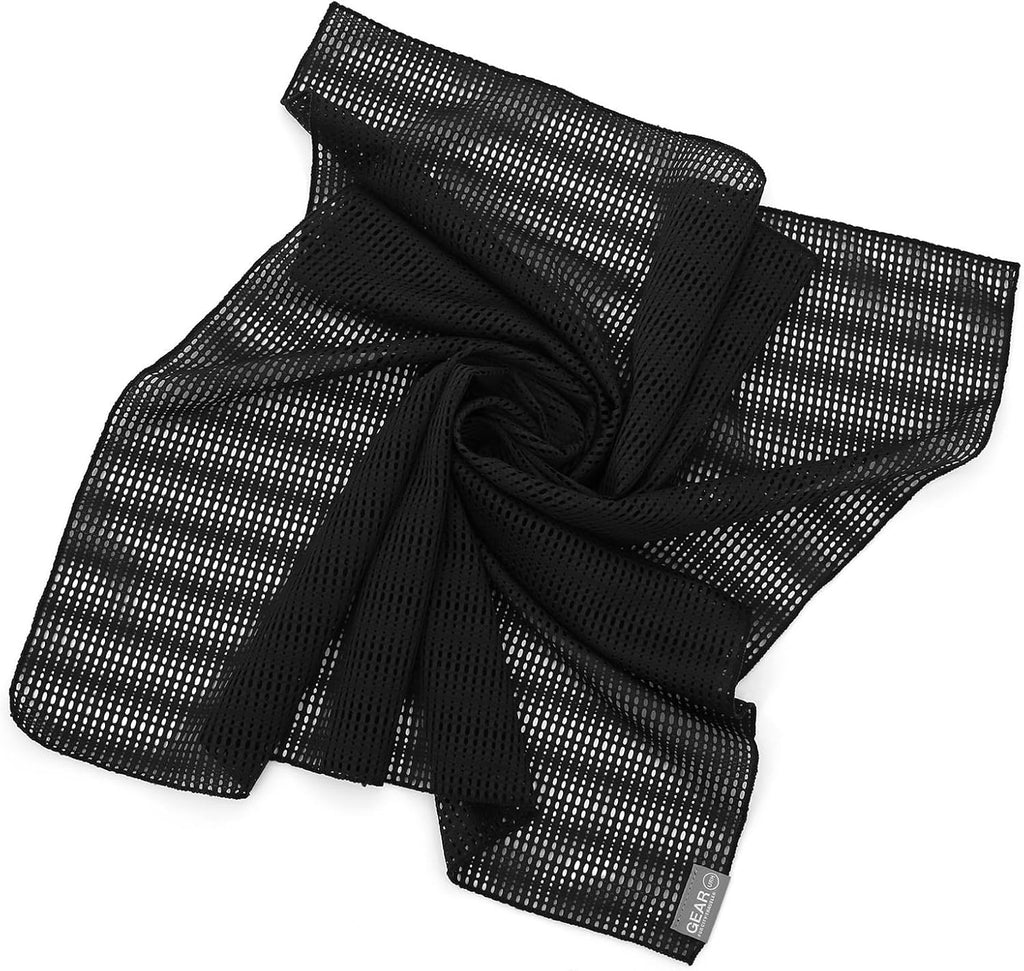 UNDERCONTROL Quick-Dry Mesh Scarf Lightweight Breathable Outdoor Bandana for Hiking, Running, Camping, Gorpcore Style Korea