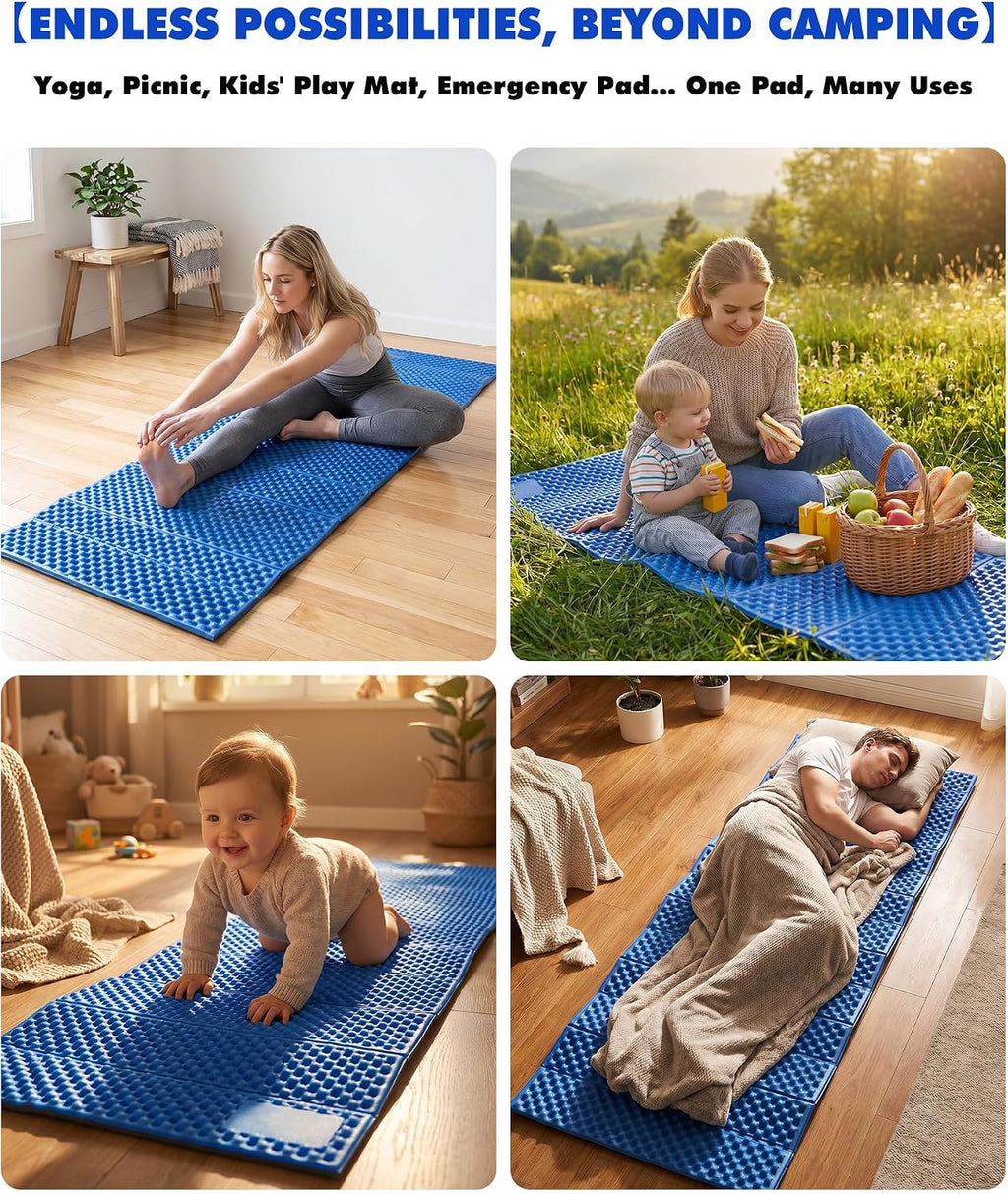 Camping Sleeping Pad, Lightweight Closed Cell Foam