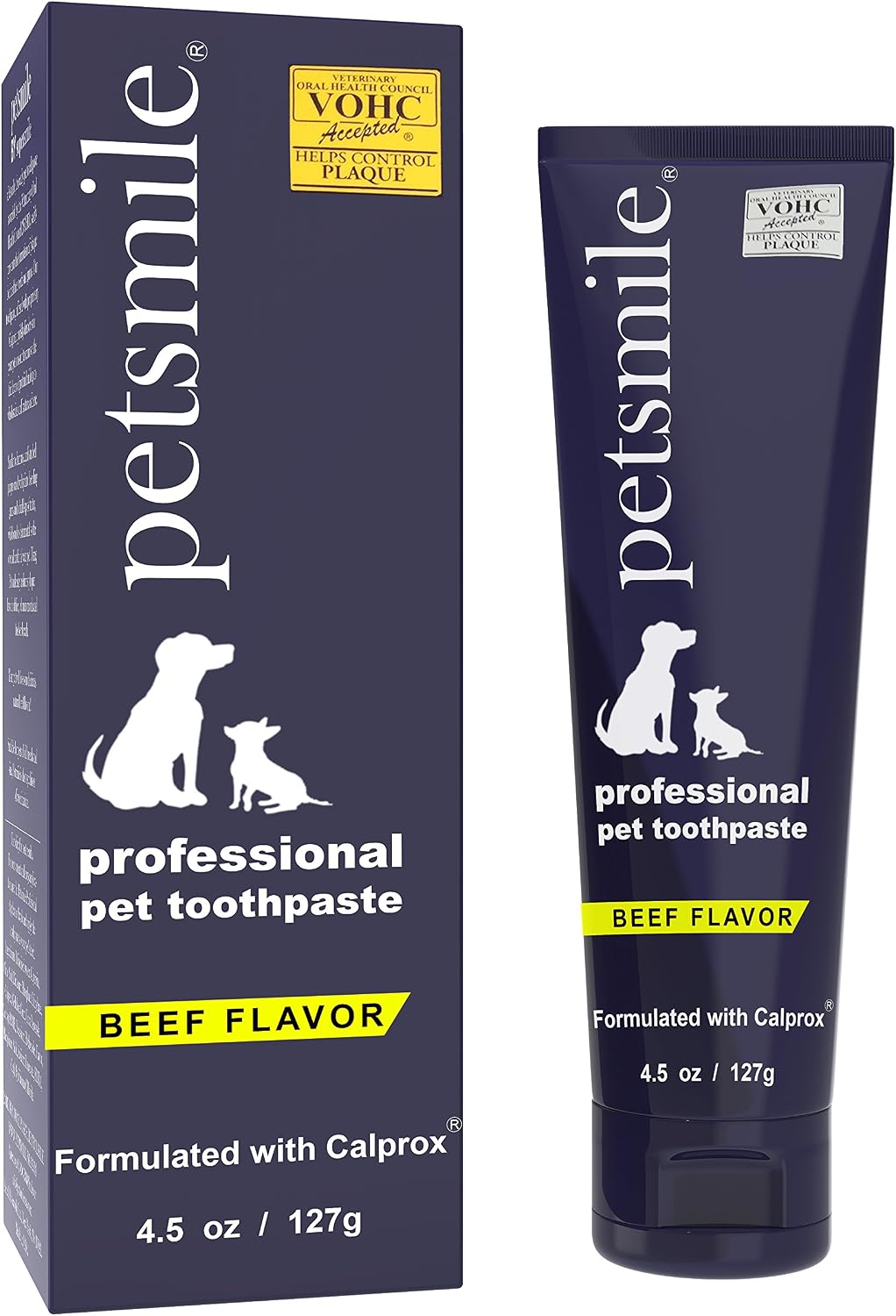 Petsmile VOHC Accepted Toothpaste, Rotisserie Chicken 4.2 Oz, Cats + Dogs