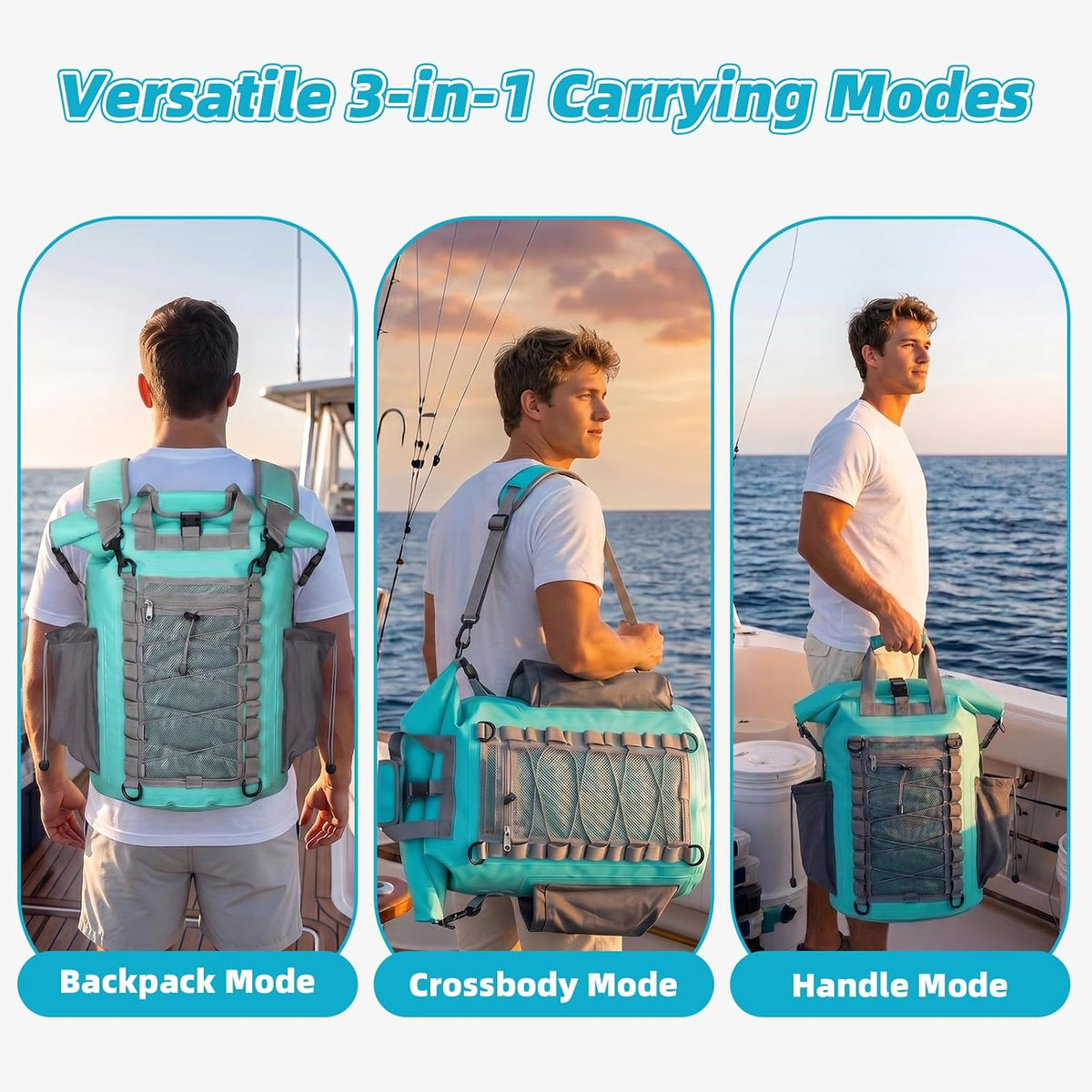 MORXPLOR Low Profile 25L Waterproof Deck Bag for Paddle Boards & Kayaks - Paddleboard Storage Roll Top Dry Bag for SUP, Surfboard, and Boating Accessories