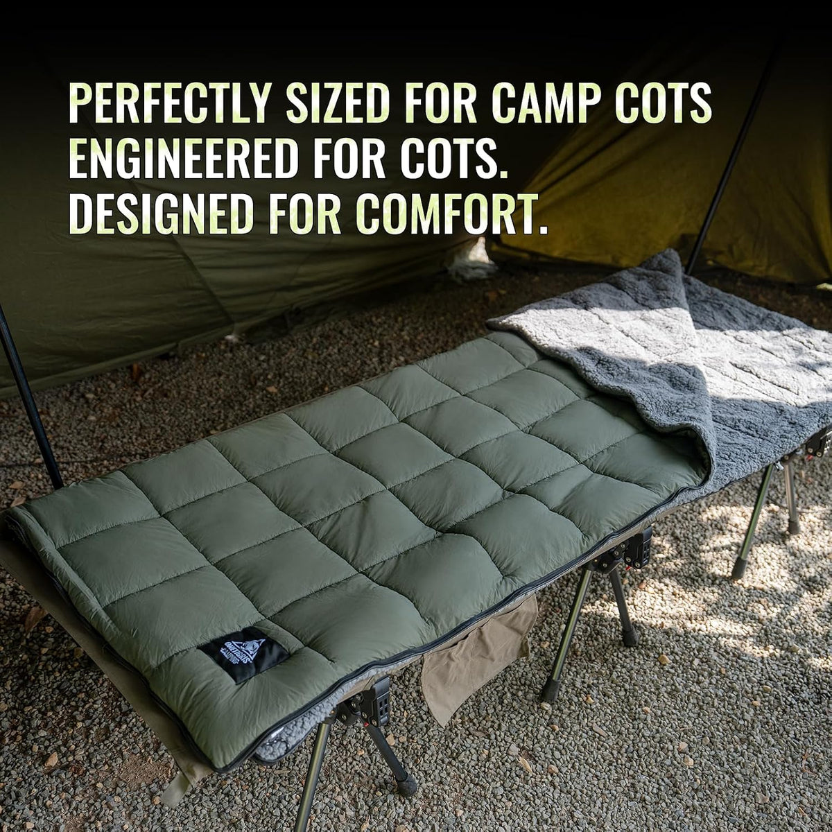 ONETIGRIS Oversized Camping Blanket, Wearable Sherpa Blanket with Zipper