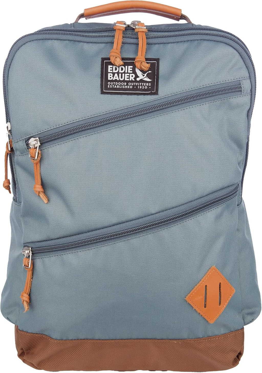 Eddie Bauer Bygone Backpack Retro Design Laptop Sleeve Travel Work Hiking Durable Nylon 25L Terracotta