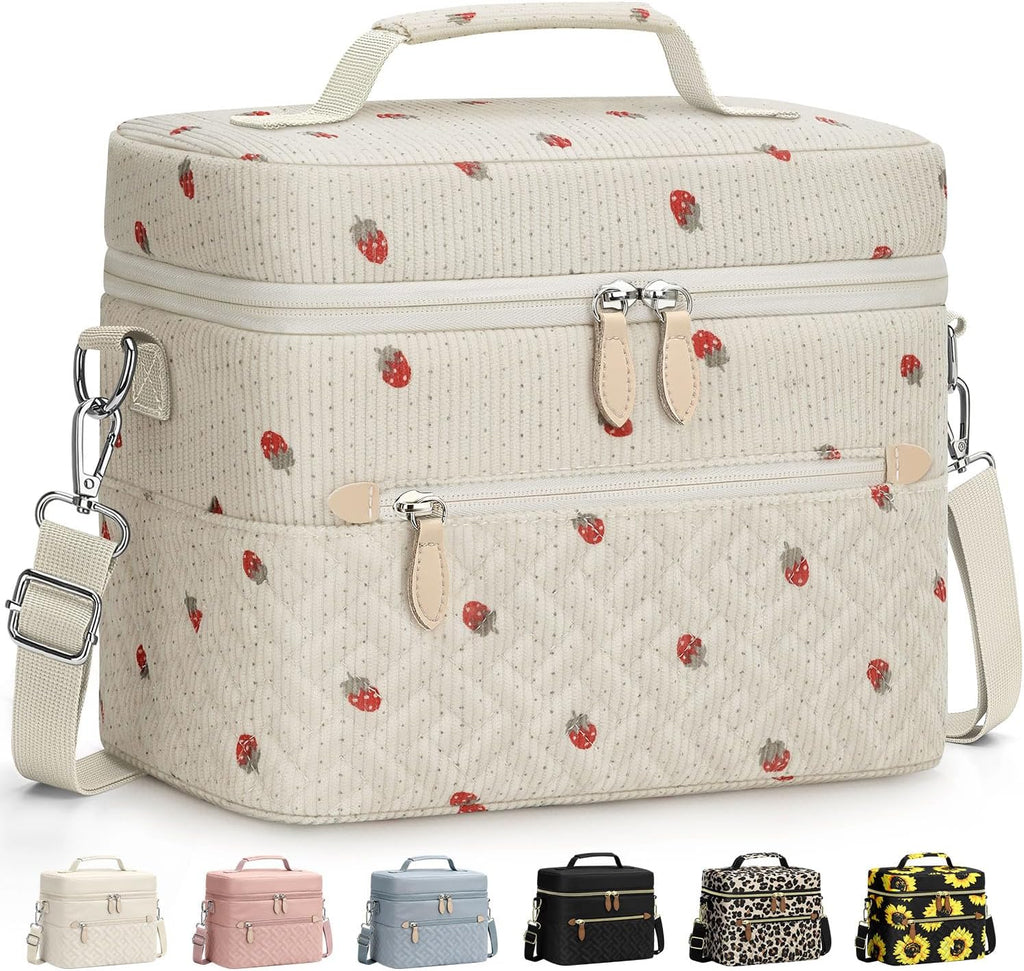 Capolo Lunch Bag for Women Men Insulated Lunch Tote Leakproof Lunchbox Bags
