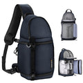 K&F CONCEPT Camera Sling Bag, Compact Crossbody Backpack, 10L