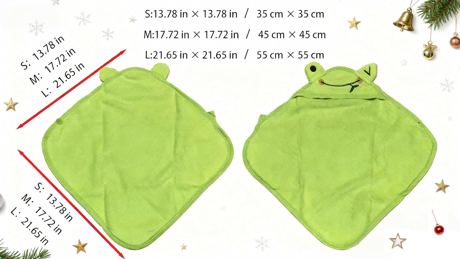 Dog Hooded Bathrobe Towel Fast Drying Absorbent Bath Warm Blanket