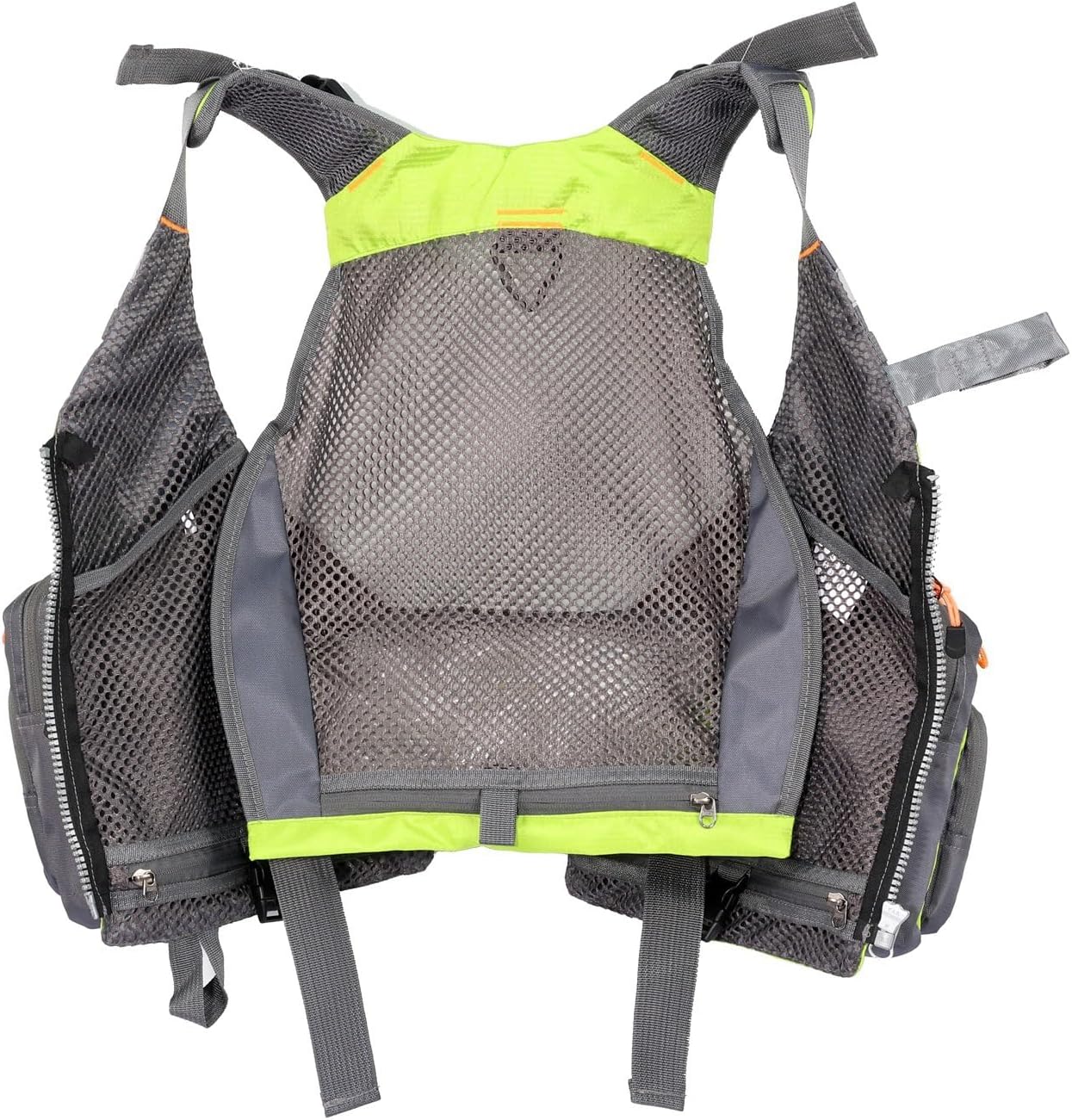 Multifunctional Kayak Life Jackets for Adults - Fishing, Multi Pocket Portable Detachable Clothing with Floating Material Breathable Life-Saving Rock Fishing