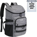 Cooler Backpack Insulated Leak Proof,Small Soft Coolers Bag for Men and Women Camping,Travel,Beach,Hiking,Picnic
