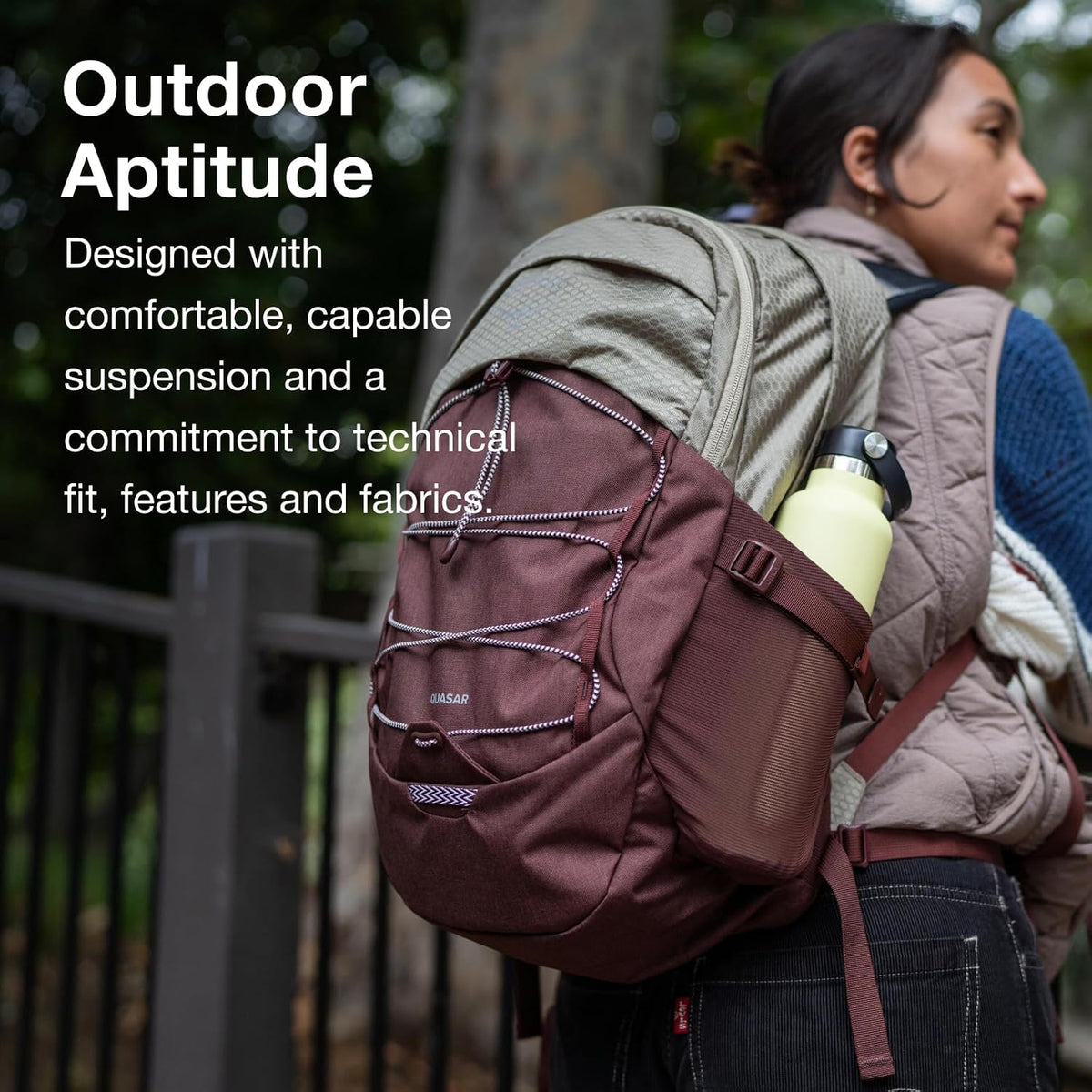 Osprey Quasar Commuter Backpack, Black OS