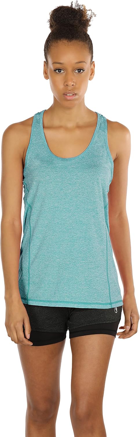icyzone 3 Pack Women's Racerback Workout Tank Tops