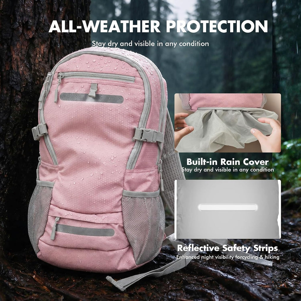 20L Hydration Backpack with 3L Water Bladder Water Backpack for Hiking Hydration Pack Insulated Daypack for Commuting