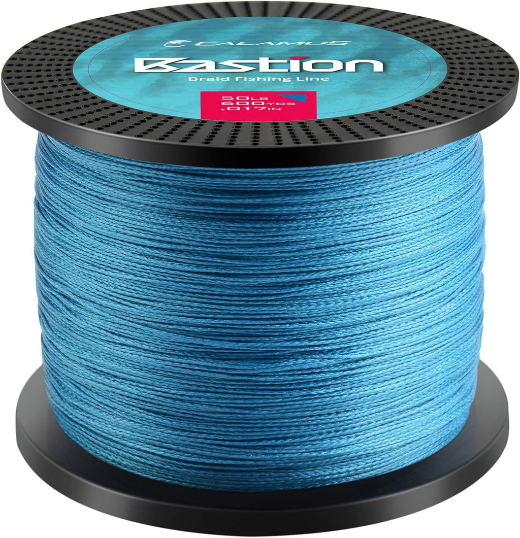 Calamus Bastion Braided Fishing Line, Muti Color, 150-600Yds, 6-80LB
