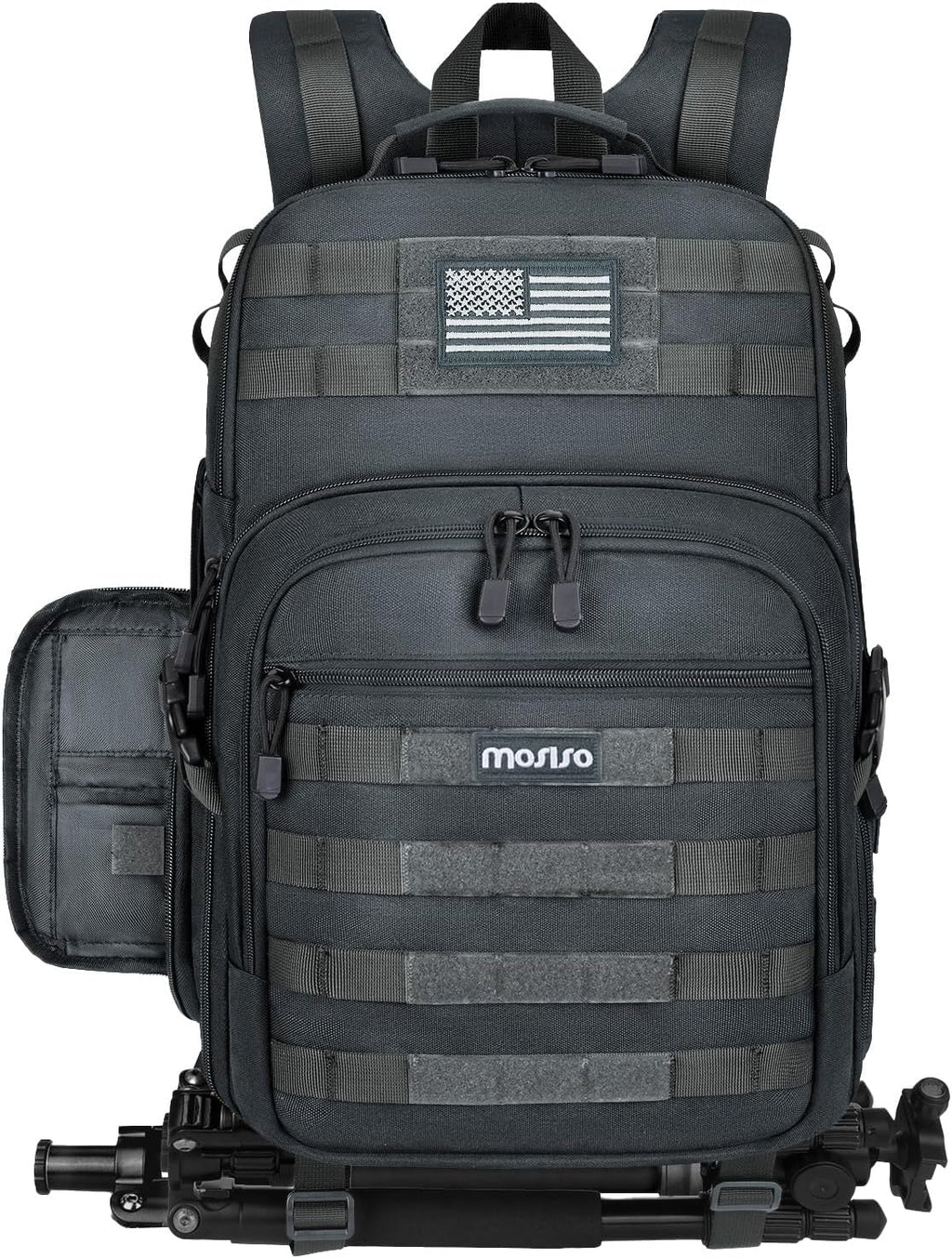 MOSISO Camera Backpack, DSLR/SLR/Mirrorless Tactical Camera Bag Case