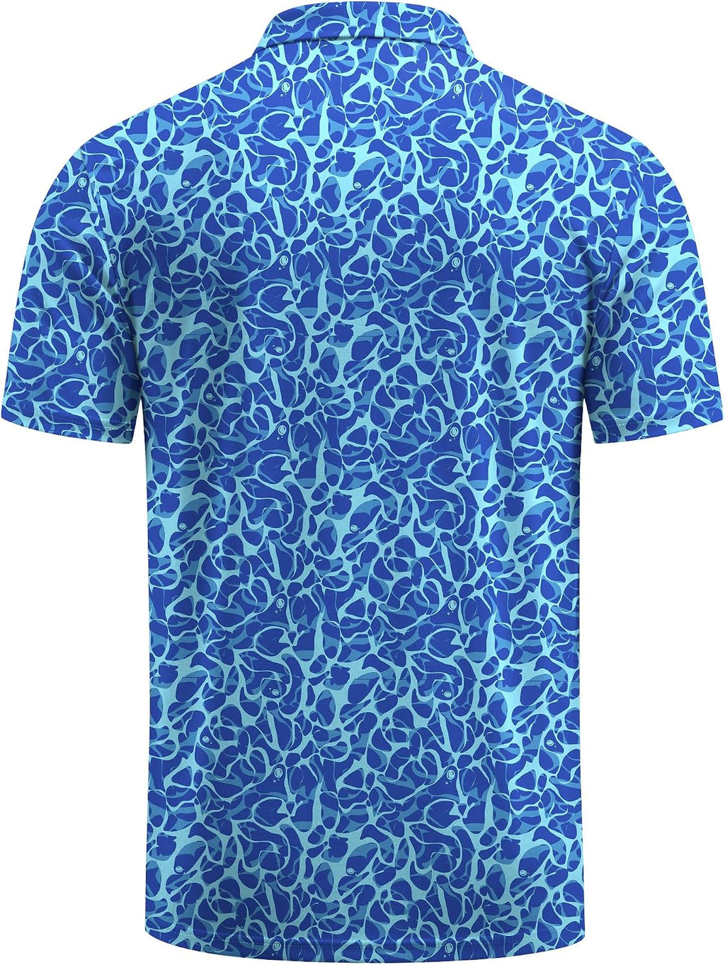 COOFANDY Mens Golf Polo Shirts Short Sleeve Quick Dry Casual Collared Shirt