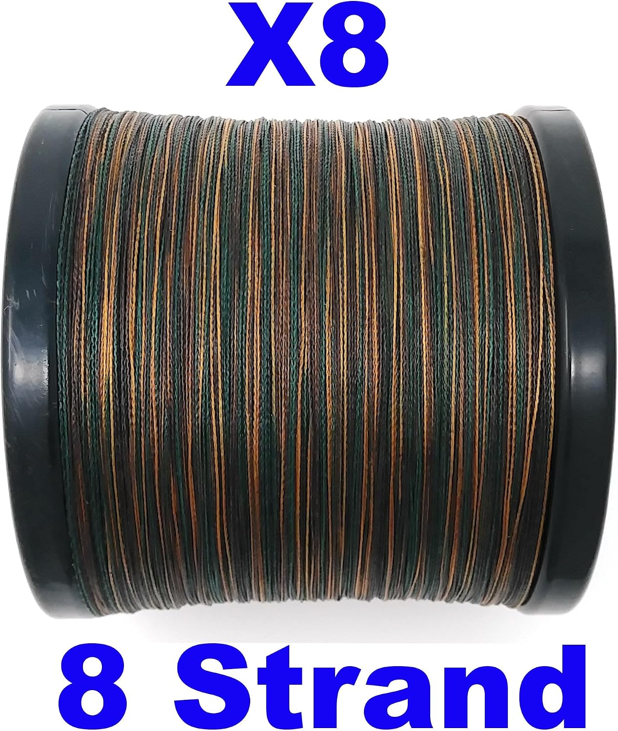 Reaction Tackle Braided Fishing Line - Pro Grade Power Performance for Saltwater or Freshwater Fish - Colored Fishing Line Braid for Extra Visibility