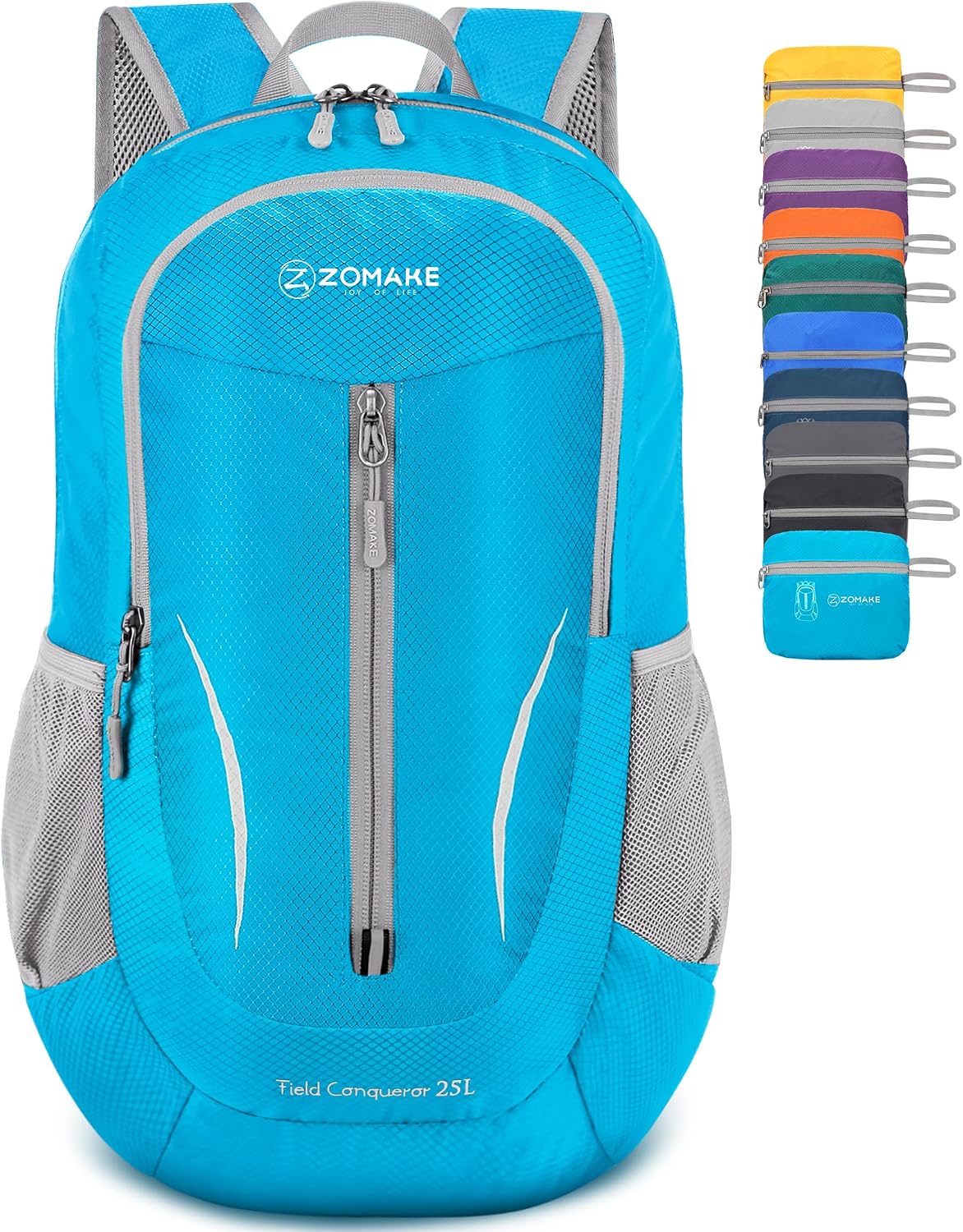ZOMAKE Lightweight Packable Backpack 25L, Foldable Hiking Daypack