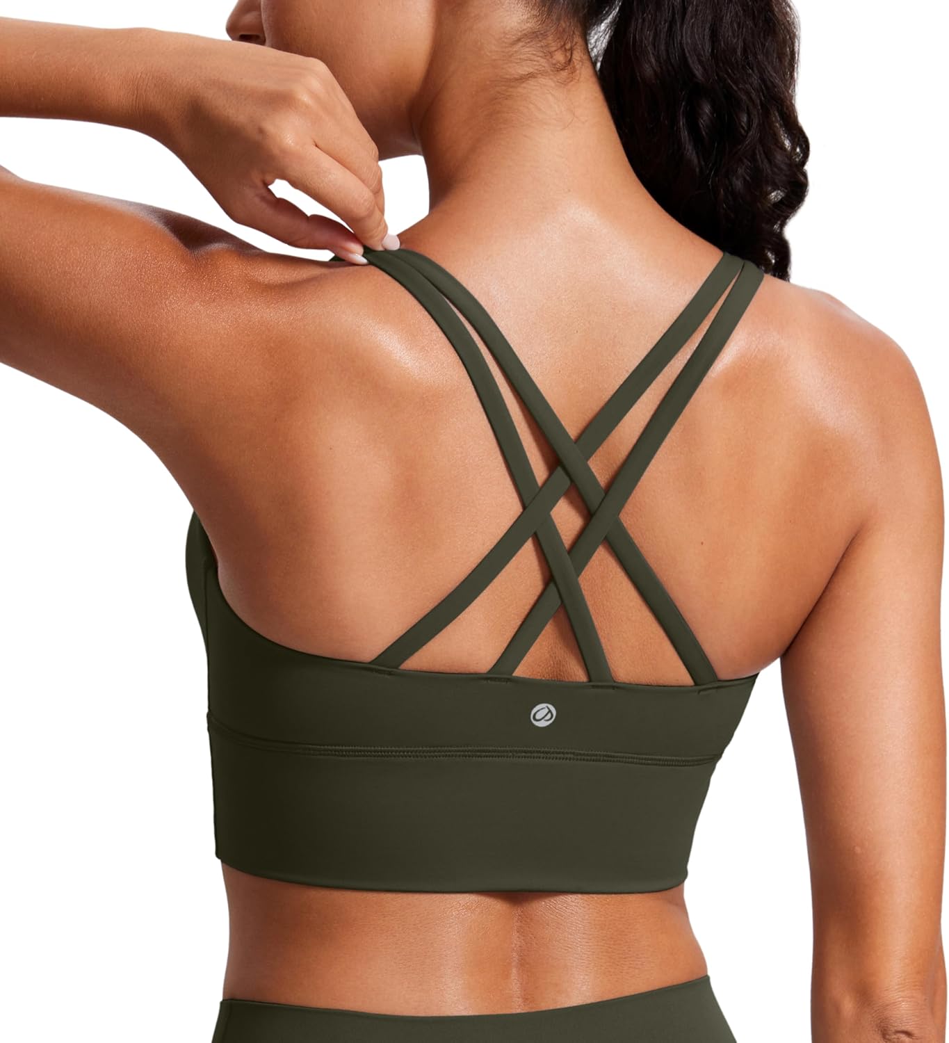 CRZ YOGA Naked Feeling Longline Sports Bras