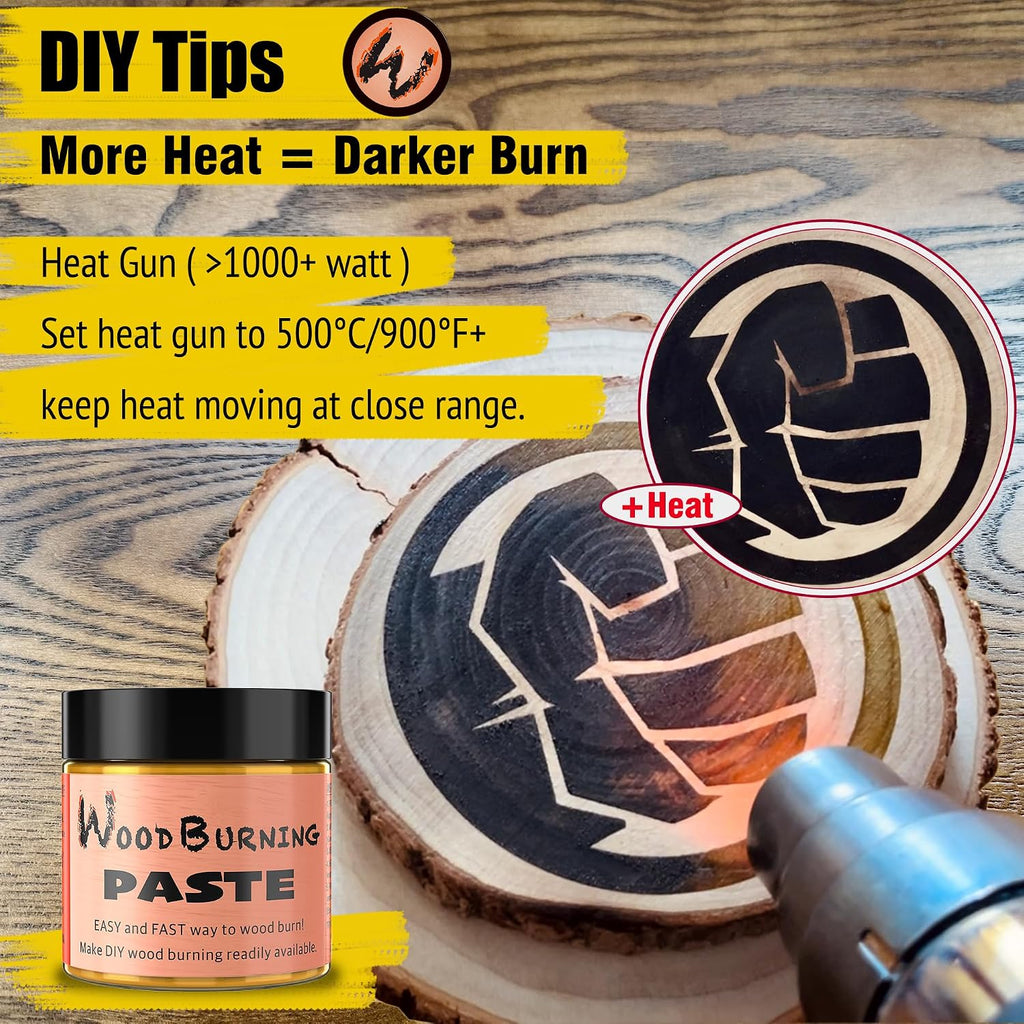 LAOBIAO Wood Burning Paste & Beeswax Kit