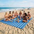 OIGAE Beach Blanket Waterproof Sandproof Oversized Beach Mat