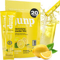 JUNP Sugar Free Electrolytes Powder Packets for Water Instant Hydration Packets with Salt & Potassium, Zero Calorie, No Carbs, No Sugar Electrolyte Drink Mix Sticks, Keto Friendly, Lemonade 20 Pack