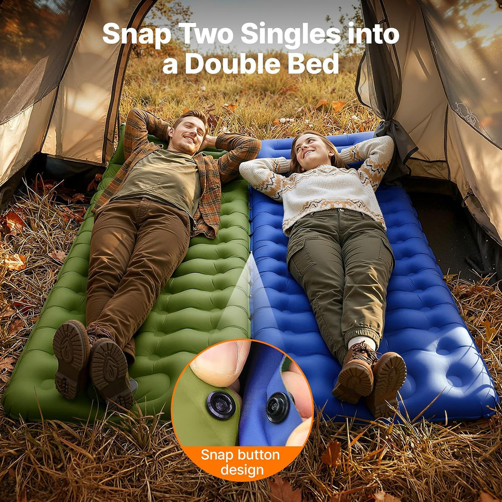 OGERY Sleeping Pad, Inflatable Camping Pad with 6" Extra-Thick