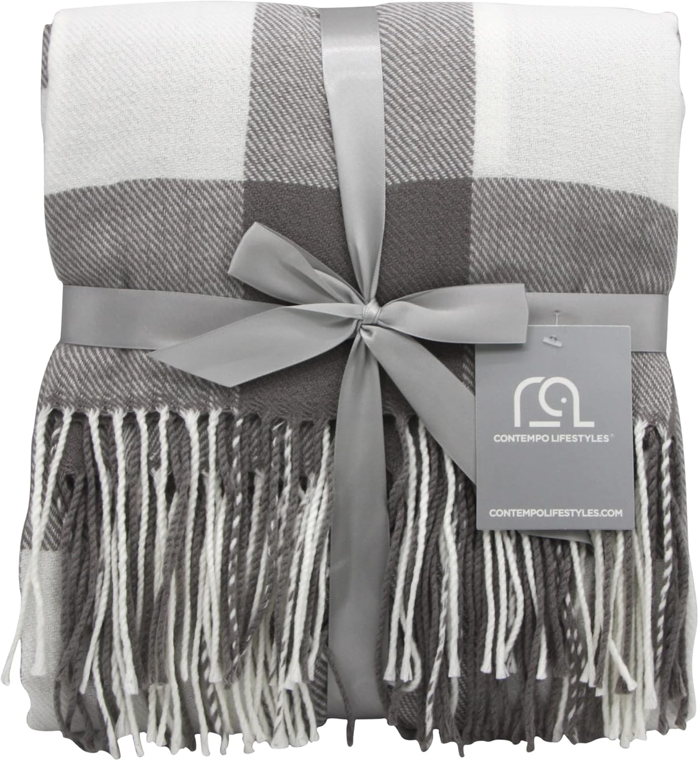 Blankets - Buffalo Plaid Throw Blanket - Decorative Classic Blanket - Comfortable and Ultra-Soft - Lightweight & Indoor Outdoor Blanket - Ideal for Living Room, Couch, Travelling Good for All Seasons