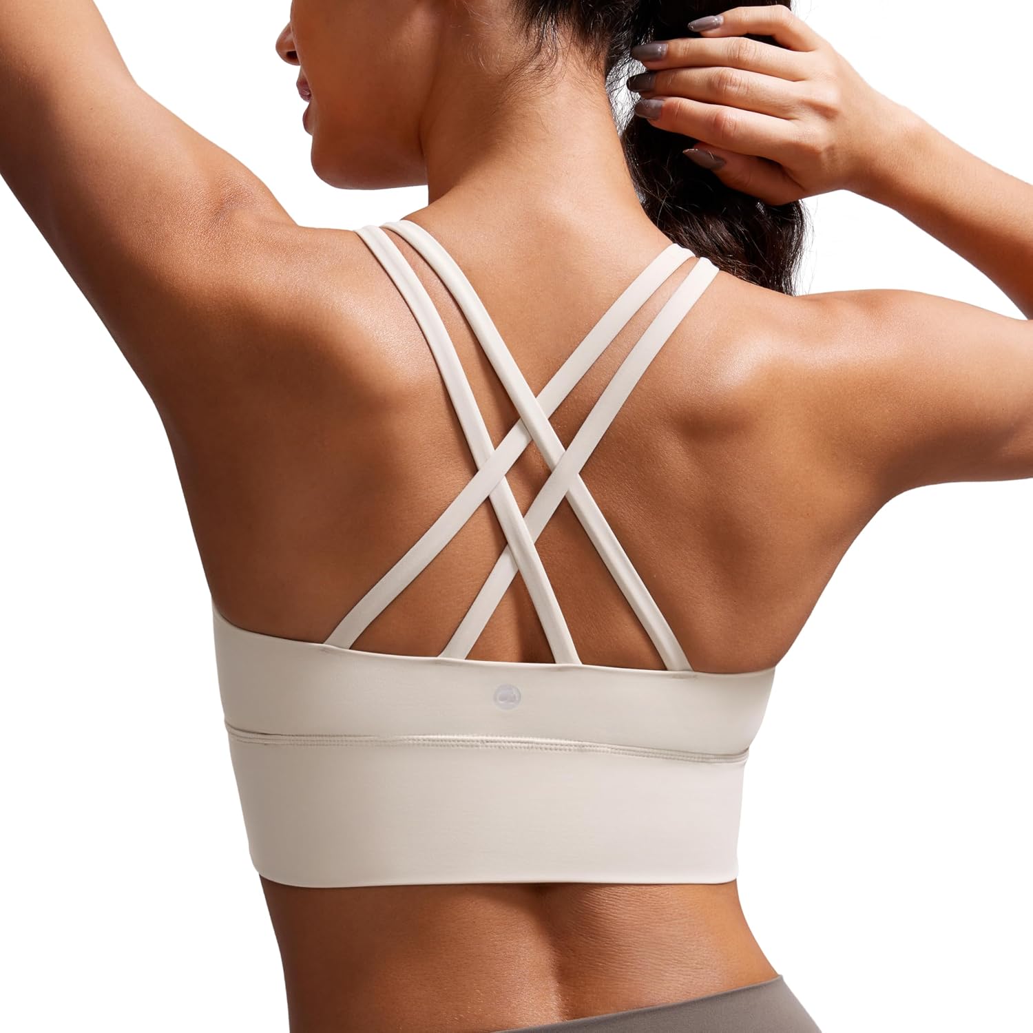 CRZ YOGA Naked Feeling Longline Sports Bras