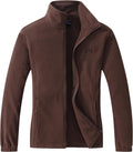 GIMECEN Women's Full Zip Soft Polar Fleece Jacket Outdoor Recreation Coat