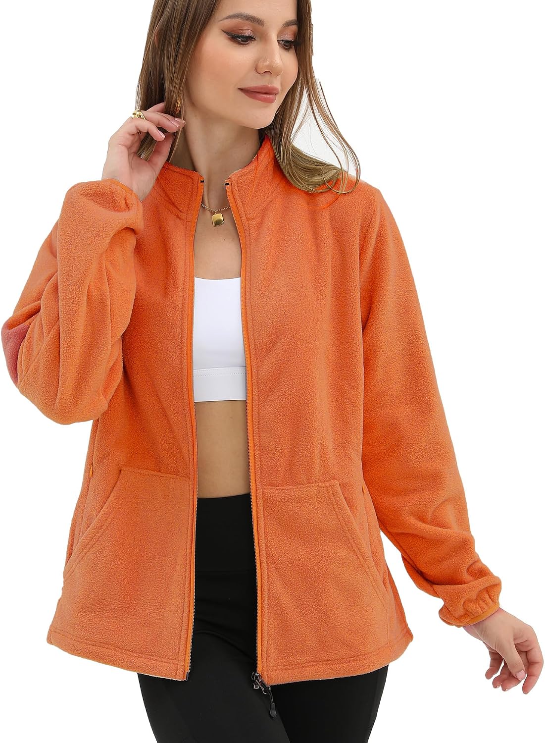 Argstar Women's Fleece Jacket 6 Pockets (XS-2XL)