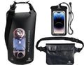 Freegrace Waterproof Dry Bag with Double Zip-Lock, Fanny Pack & Phone Case