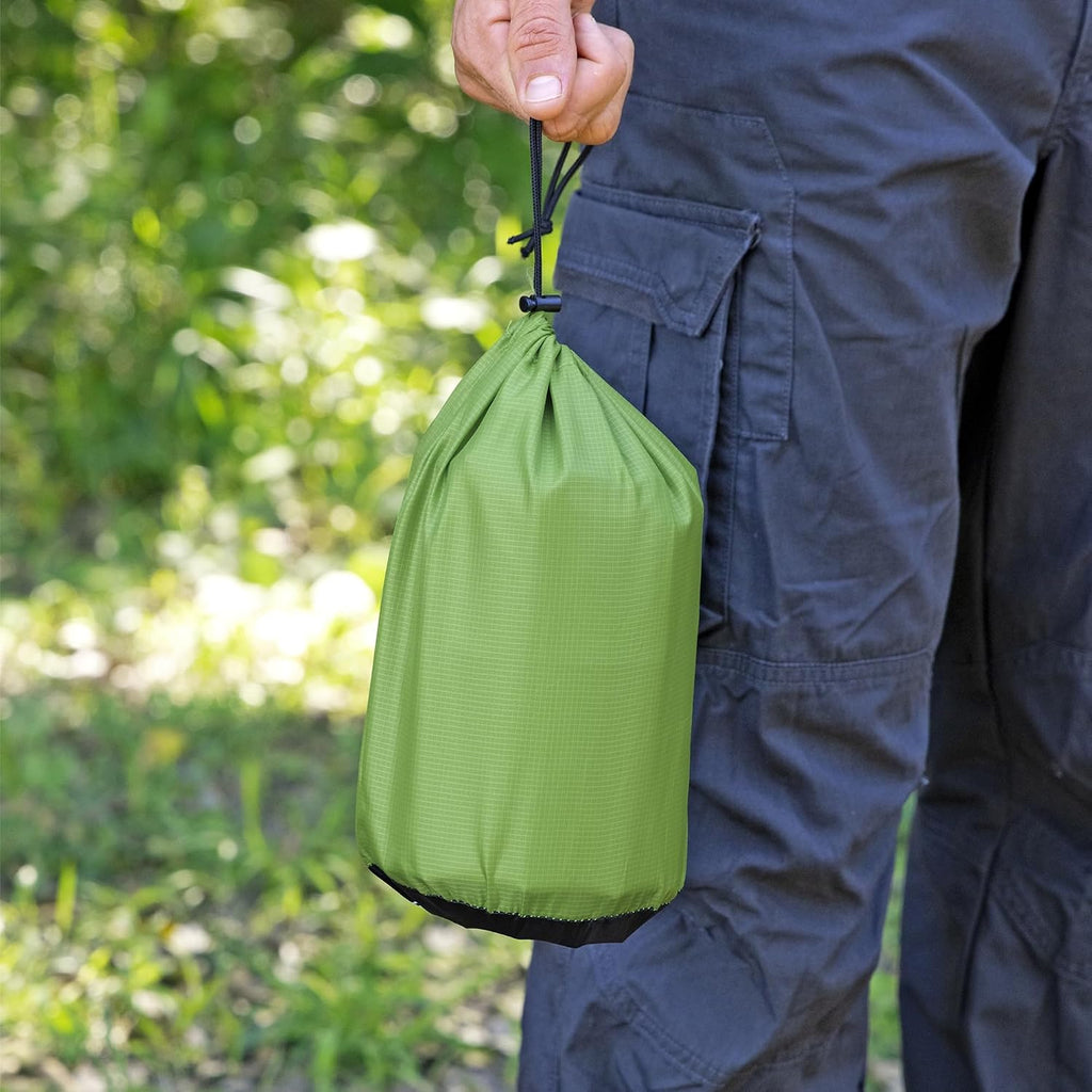 Bestway WanderLite 74" x 23" Inflatable Camping Sleeping Pad, Green