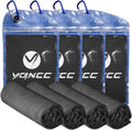 YQXCC 4 Pack Cooling Towels (47"x12"), Ice Cool Towels for Neck & Face