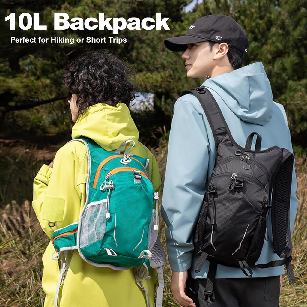 10L Small Hiking Backpack for Men Women, Lightweight Hiking Daypack