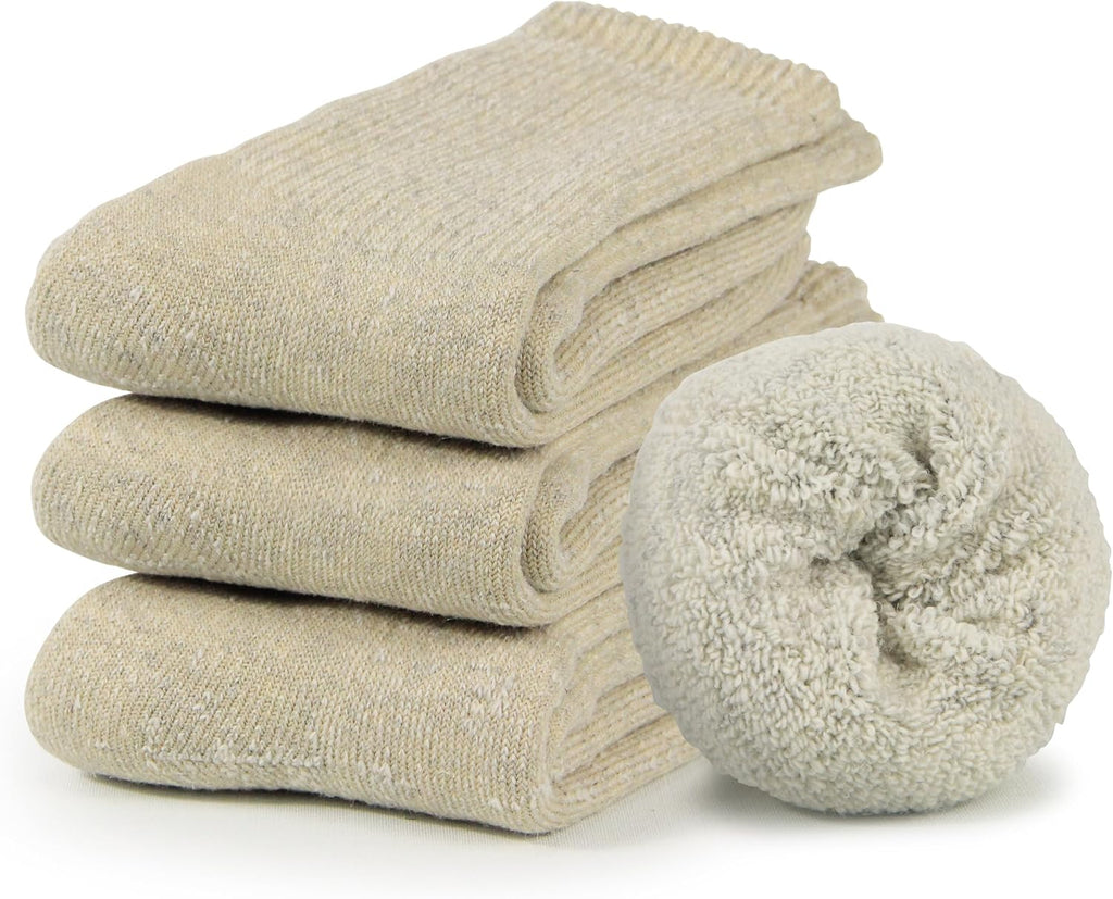 BomKinta Wool Hiking Socks Women Merino Thick Warm Thermal Boot Sock 5-11
