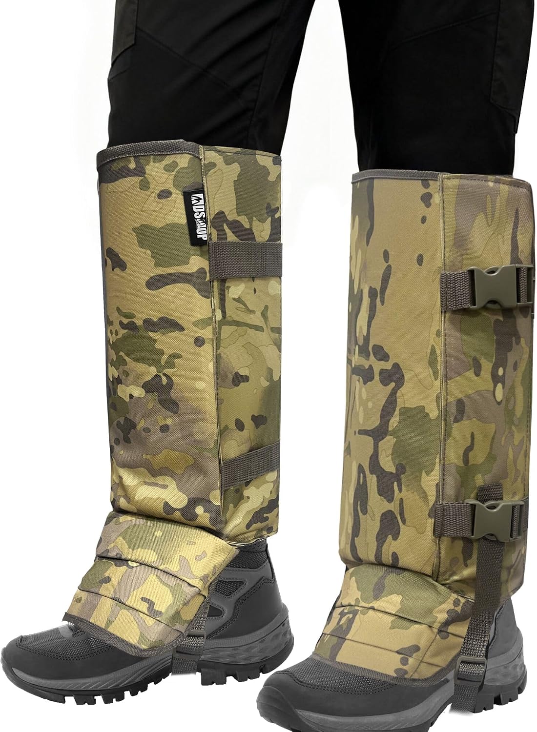 MDSTOP Snake Gaiters Leg Guards, Waterproof Snake Guards, Adjustable Snake Bite Protection for Lower Legs, Snake Chaps for Men & Women, Snake Proof Gaiters for Hunting,Outdoor and Farm Working