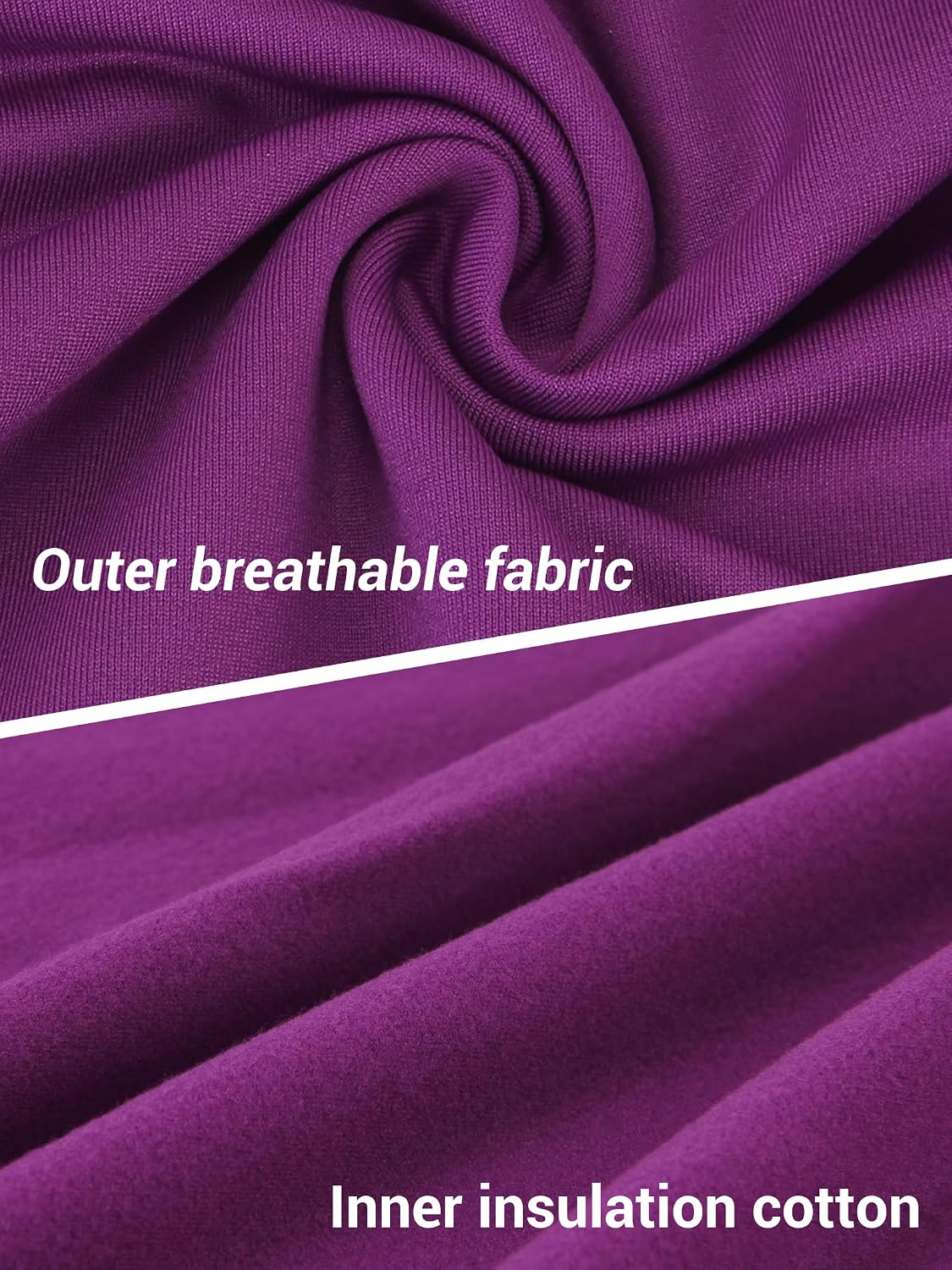 Women's Thermal Underwear Base Layer with Fleece Lined Winter Cold Weather