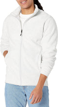 Amazon Essentials Men's Full-Zip Polar Fleece Jacket with Zippered Pockets for Cold Outdoor Weather (Available in Big & Tall)
