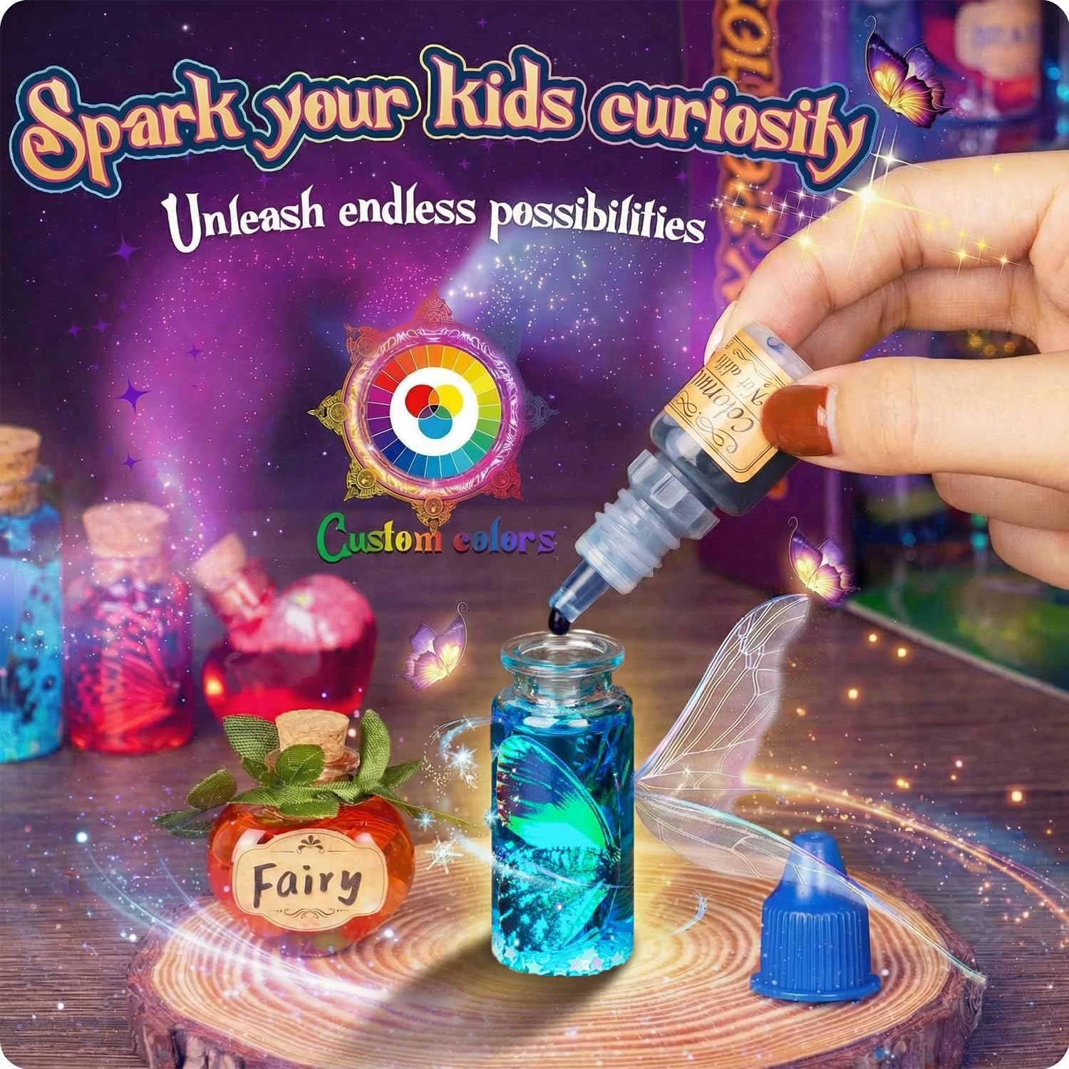 Alritz Fairy Potion Kits for Kids Magic Making Set Ages 6+