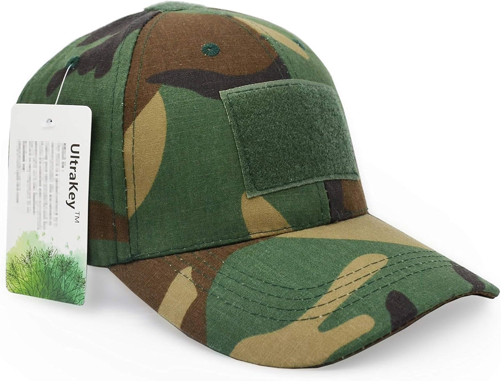 UltraKey Military Tactical Operator Cap, Outdoor Army Hat Hunting Camouflage Baseball Cap