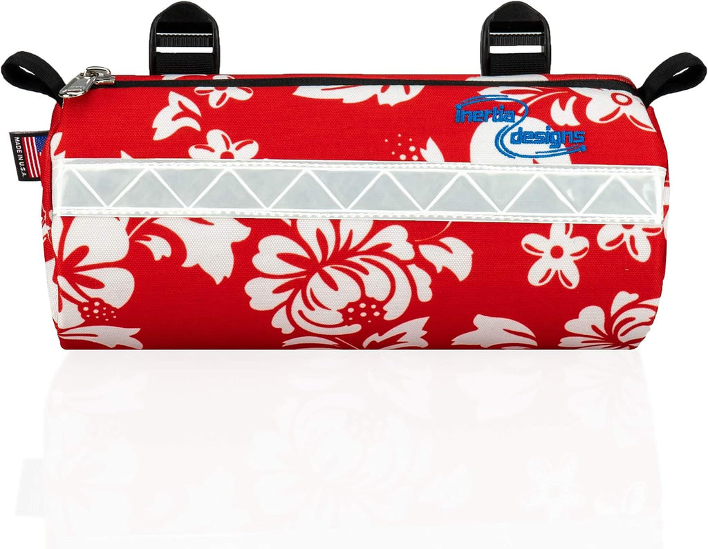 Cruiser Barrel Bag - Hibiscus Blue
