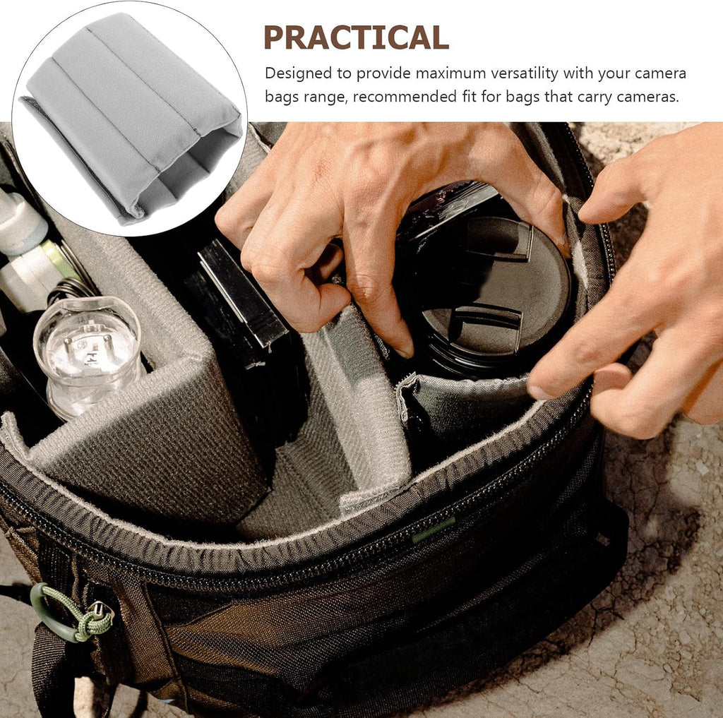 8 Pcs Bag Dividers for Camera Bag Dividers Camera Insert for Backpack