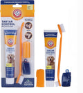 Arm & Hammer Tartar Control Dog Dental Kit, Banana Mint, 3-Piece