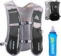 Azarxis Running Water Bottles Flask BPA Free Leakproof Hydration Vest Packs Waist Belt Replacement for Triathlon Marathon Hiking Cycling Climbing Runner