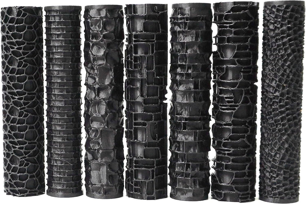 7-Piece Texture Roller Set, Tabletop Terrain Road Pattern Tool