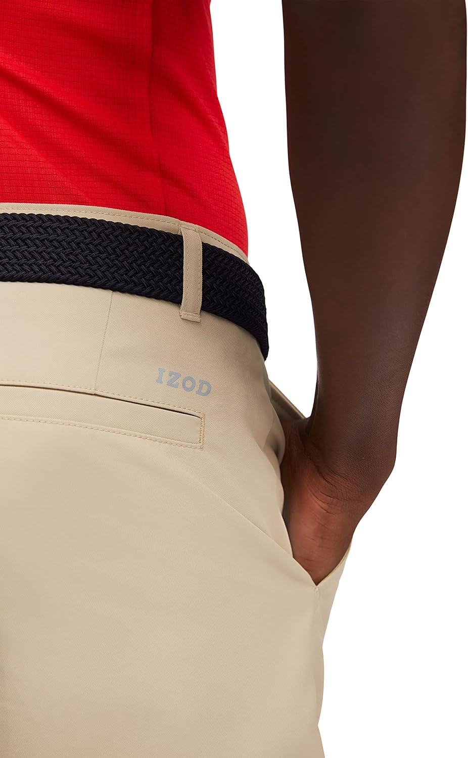Izod Boys' Performance Golf Swingflex Stretch Straight Fit Short