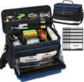 THKFISH Fishing Bag for Soft Plastic Bait Storage With 20PCS Bait Bags